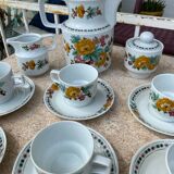 Complete German porcelain coffee service