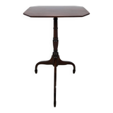Antique Mahogany Side Table Octagonal Tripod Classic, 19th century