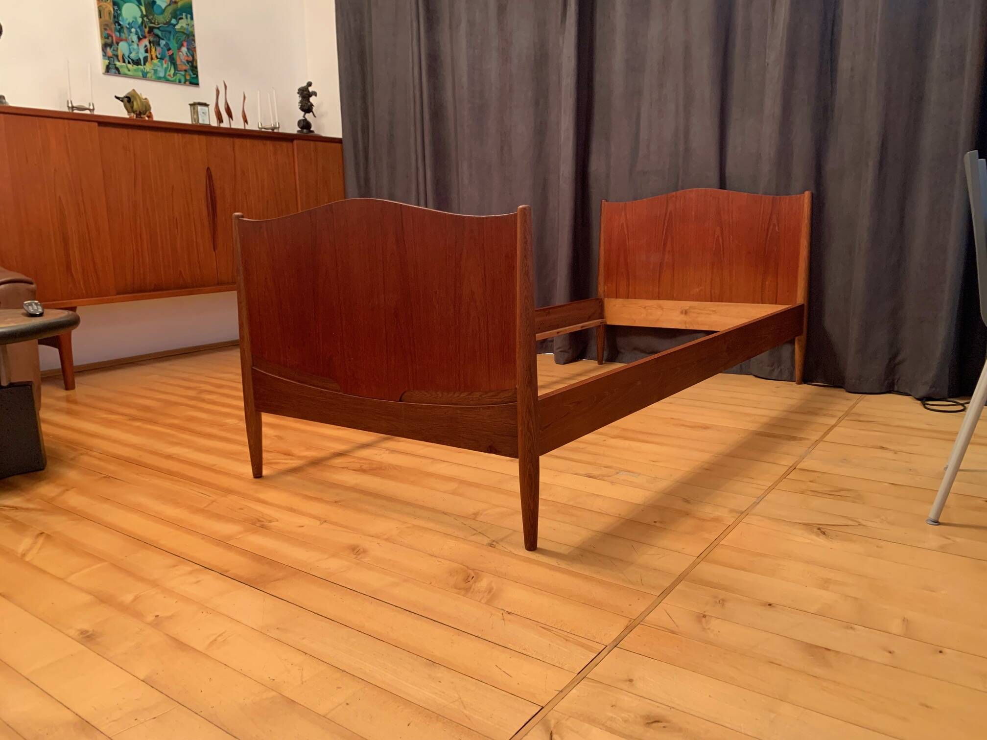 Bed, Denmark, 1960s.