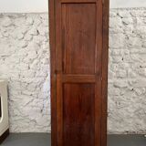 Old wooden school locker room