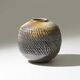 Sculptural vase in glazed ceramic, 1970s
