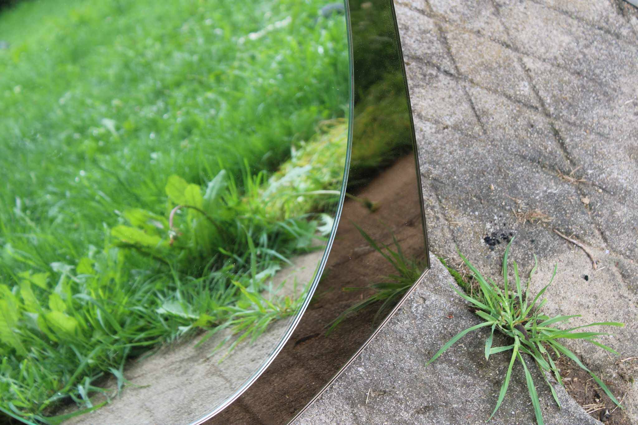 Smoked two-layer mirror 60s/70s