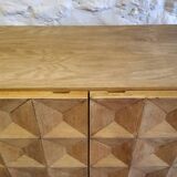 Brutalist sideboard by De Coene in Belgium in the 70s