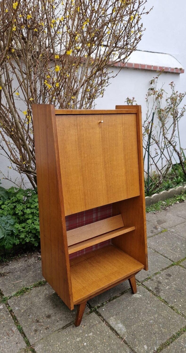 Secretary furniture oak 1950