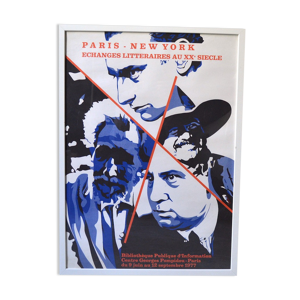 Affiche exposition paris-New