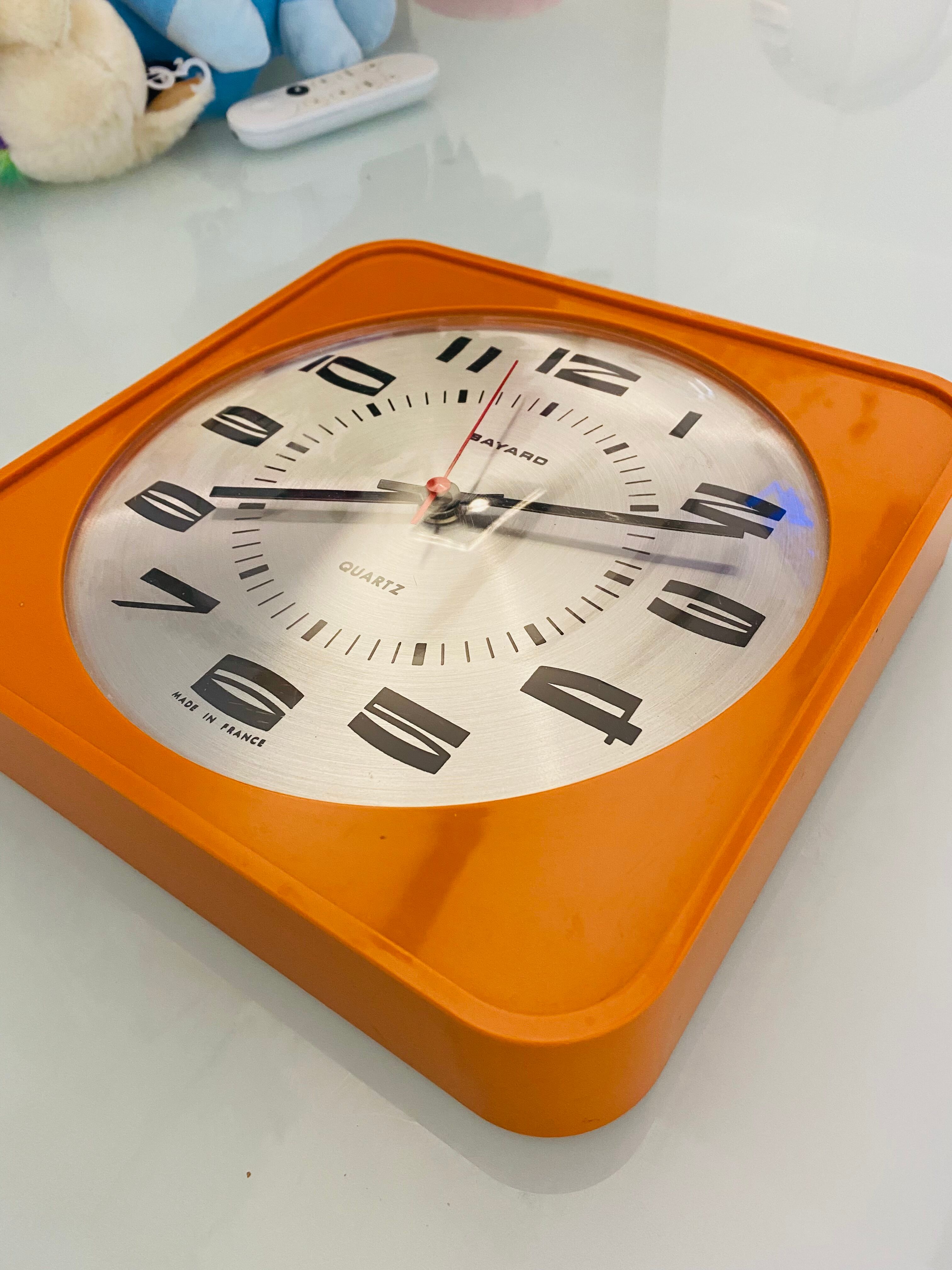 Vintage Bayard wall clock