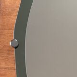 Double shade mirror 43x66 vintage 1970