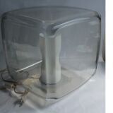 Lampe cube plexiglas viso canada 1990 design philippe lisboa