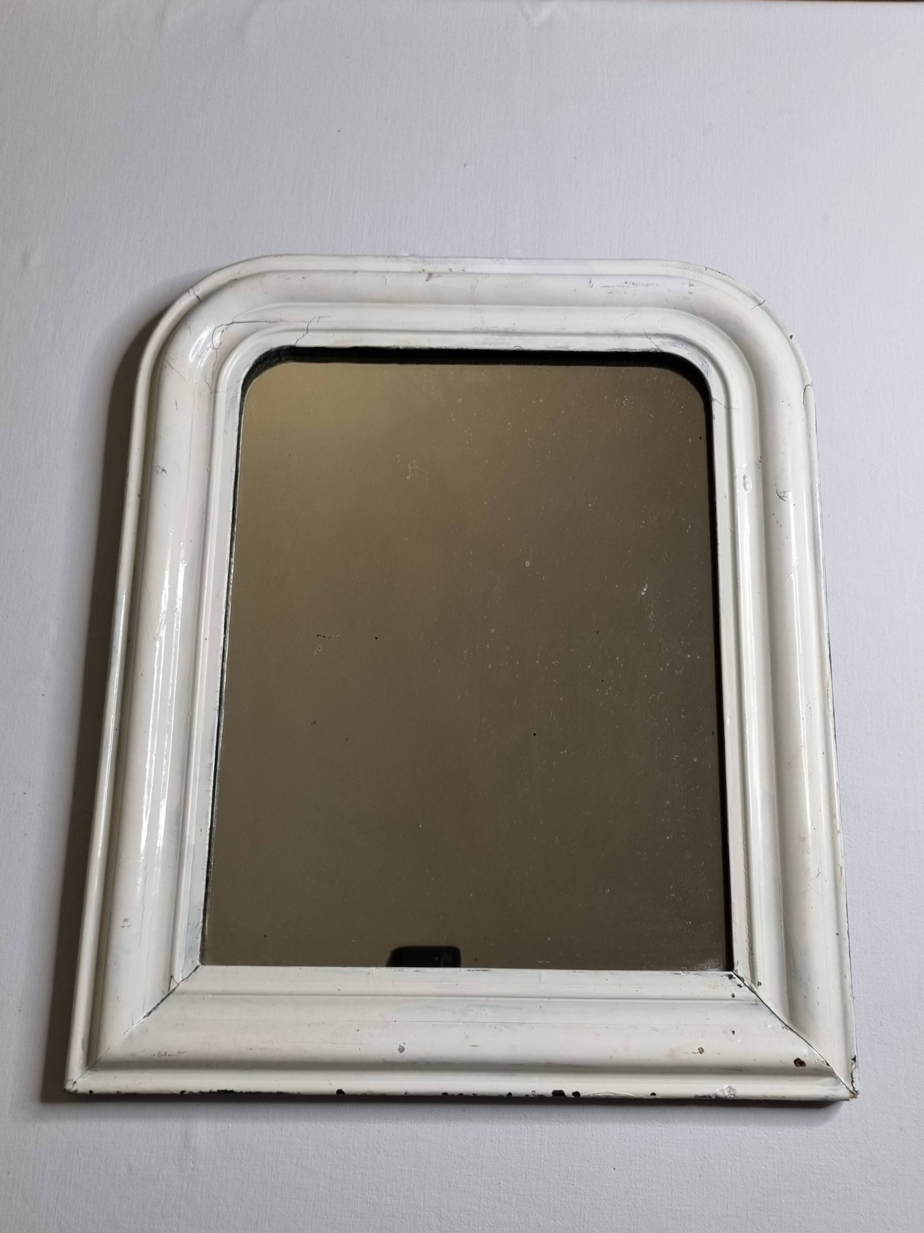 Miroir à poser vintage de style Louis Philippe 54 cm x 45 cm