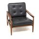 Fauteuil "Kolding" Erik Wørtz Möbel-Ikea Suède 1960
