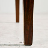 Table basse modèle 130 en palissandre par Severin Hansen pour Haslev Møbelfabrik