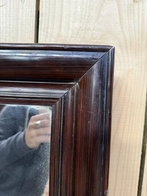 Miroir en bois style Palissandre miroir mercure.