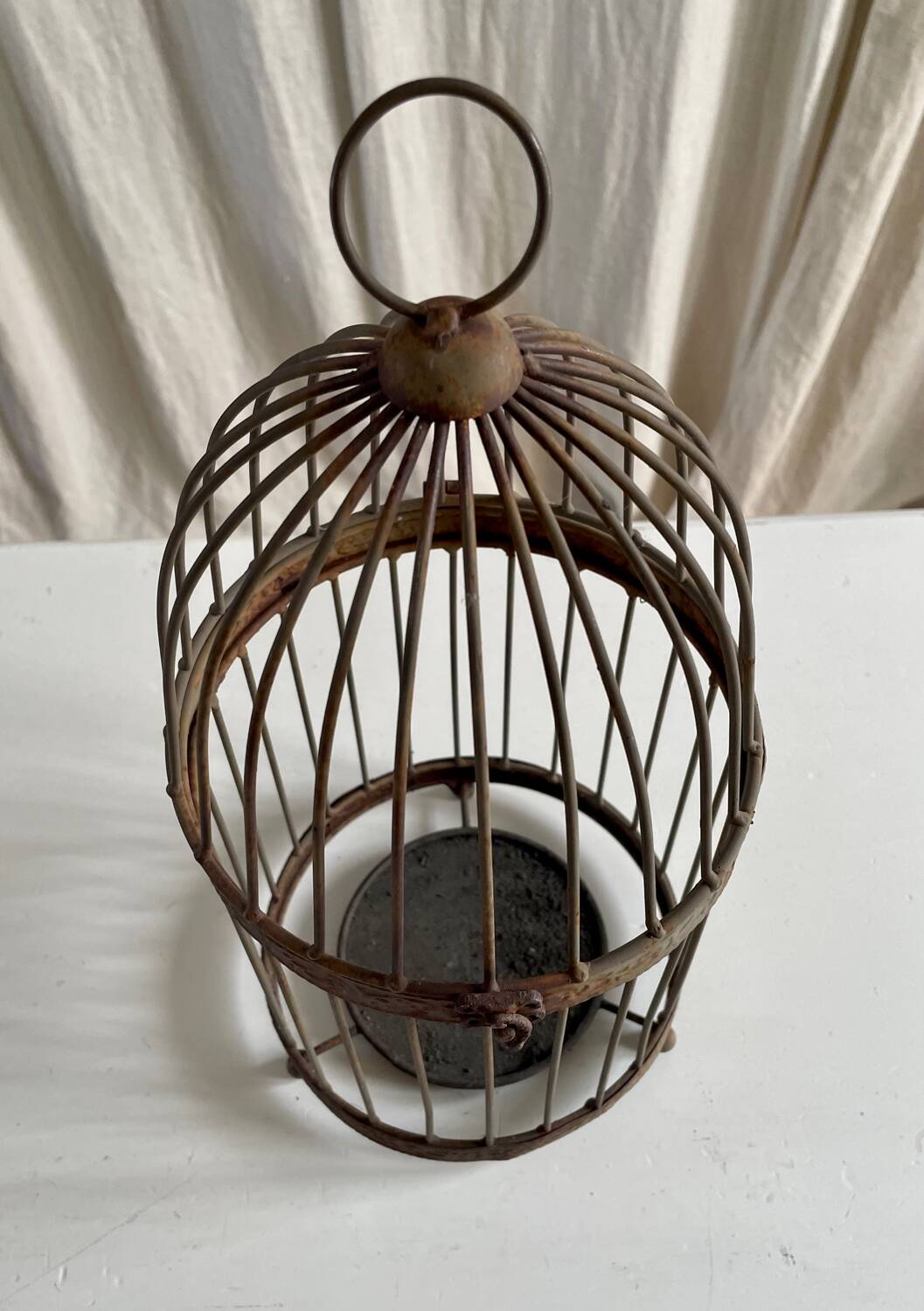 Metal bird cage