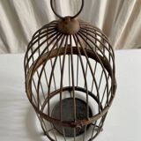 Metal bird cage