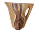 Pichet Vallauris en céramique faux bois