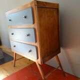 Commode vintage relookée