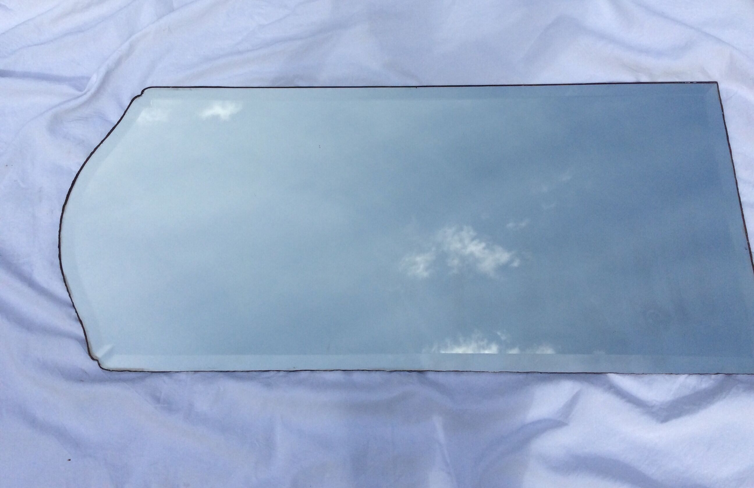 Old bevelled mirror