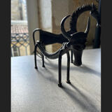 Ethnic figurines zoomorphic metal Orissa