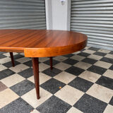 Table extensible en teck vintage