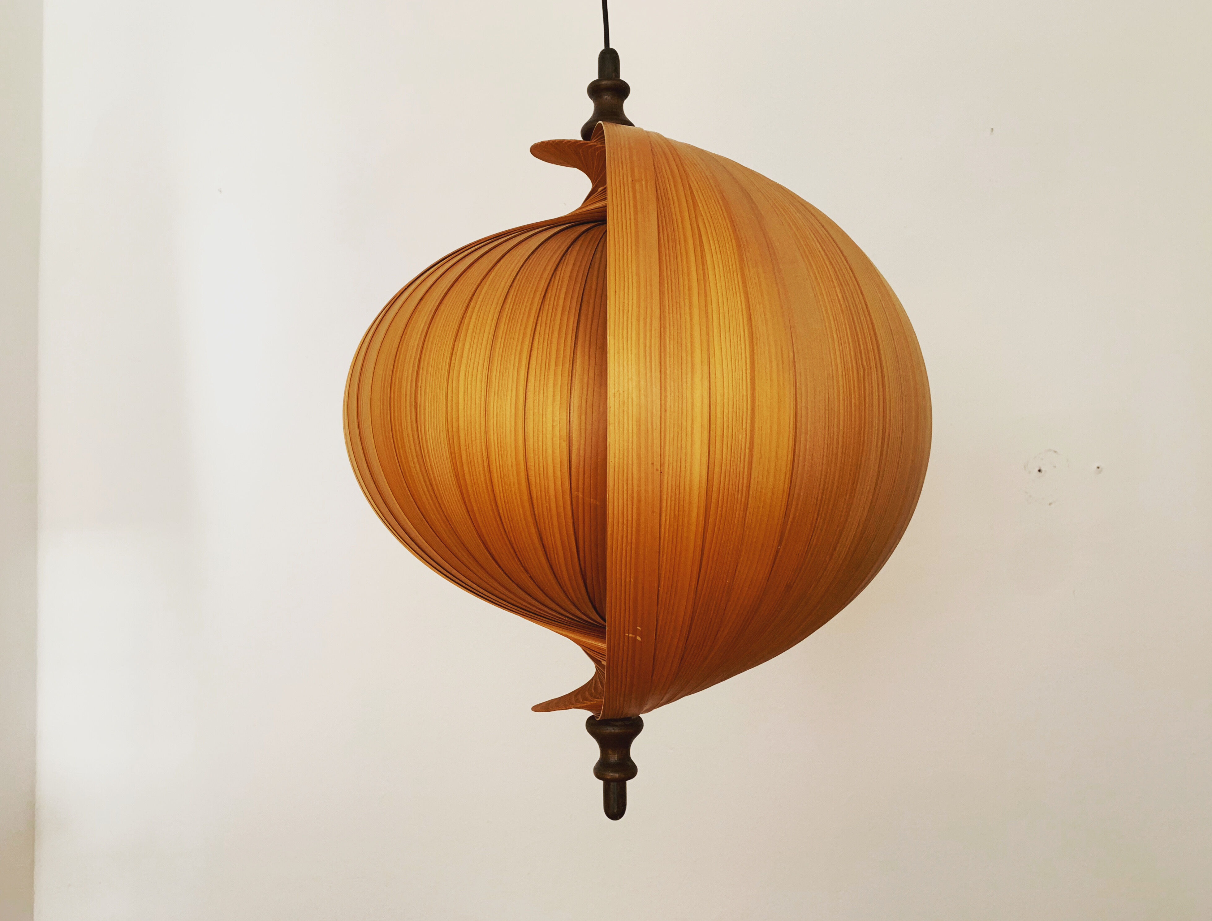 XXL swedish Mid-Century Modern moon pendant lamp