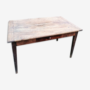 Old farmhouse table 132cm