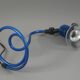 1990s Postmodern ESTO Spiral Adjustable Desk Light.