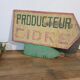Producer sign