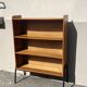 Vintage guariche style bookcase / shelf, 1960