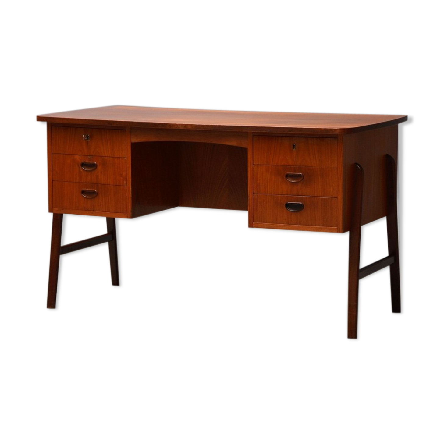 Danish teak desk