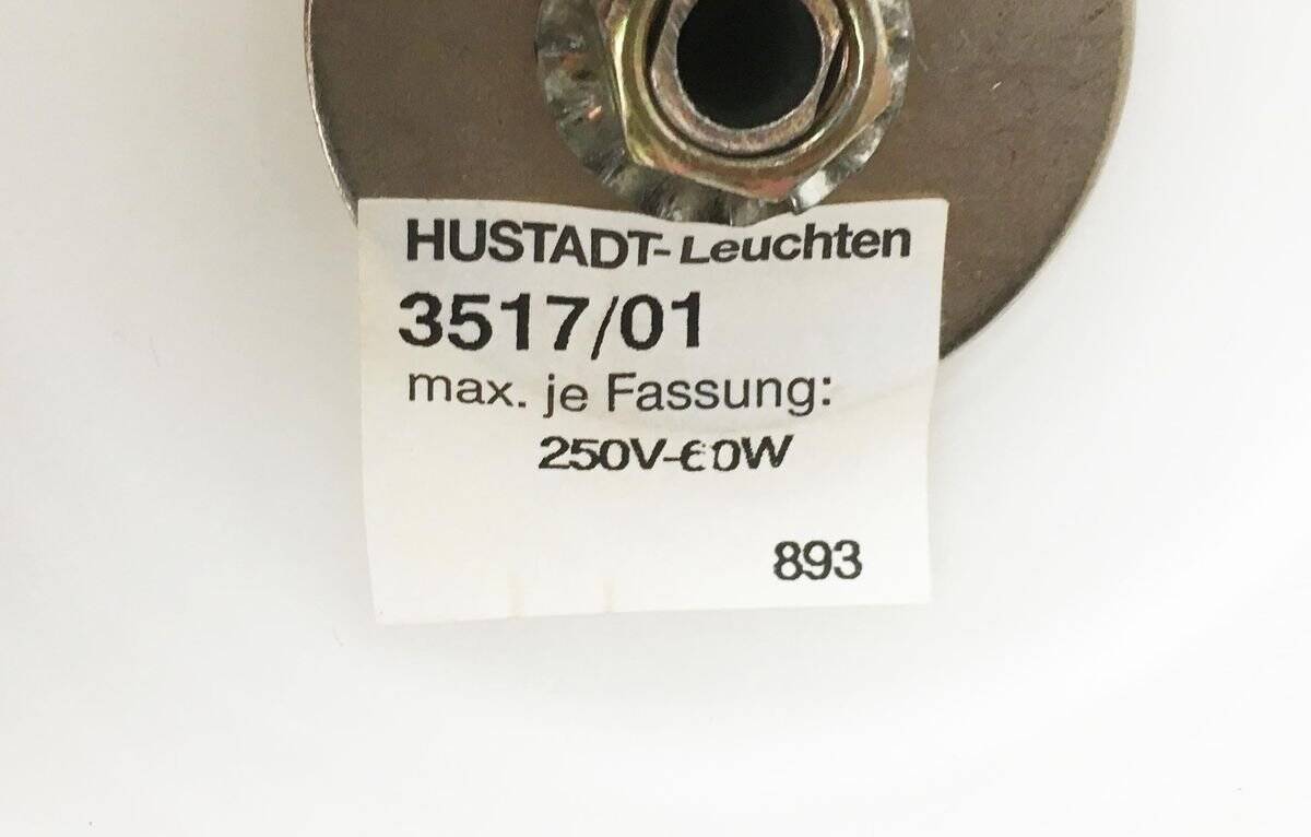 Lampe de table champignon vintage allemande de Hustadt Leuchten