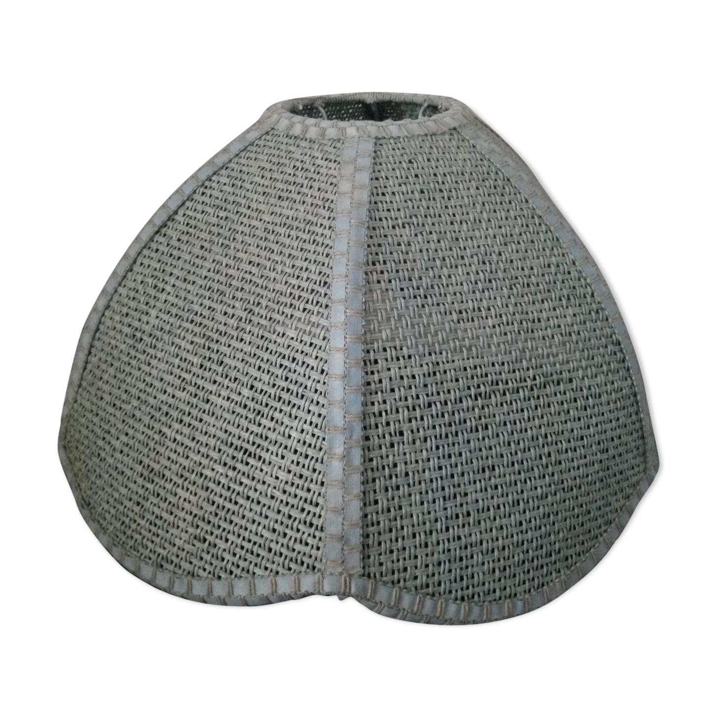 Blue flower lampshade