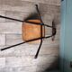Children's chair formica faux wood good vintage design