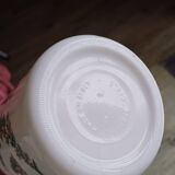 Italian opal glass jar