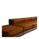 Rare modular Lucite canapé by Roberto Monsani for Acerbis, Italy 1975