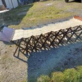 Foldable bed in Bench 1930