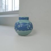 Vase Art Déco Gustavsberg Sgraffito Josef Ekberg, Suède, 1922