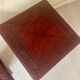 Pair of berber leather bedside tables