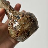 Lava enamel soliflore vase