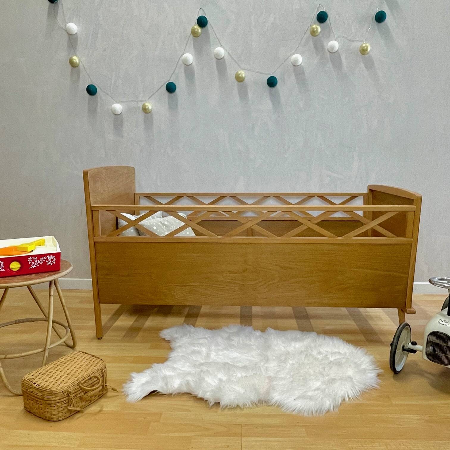 Vintage baby bed