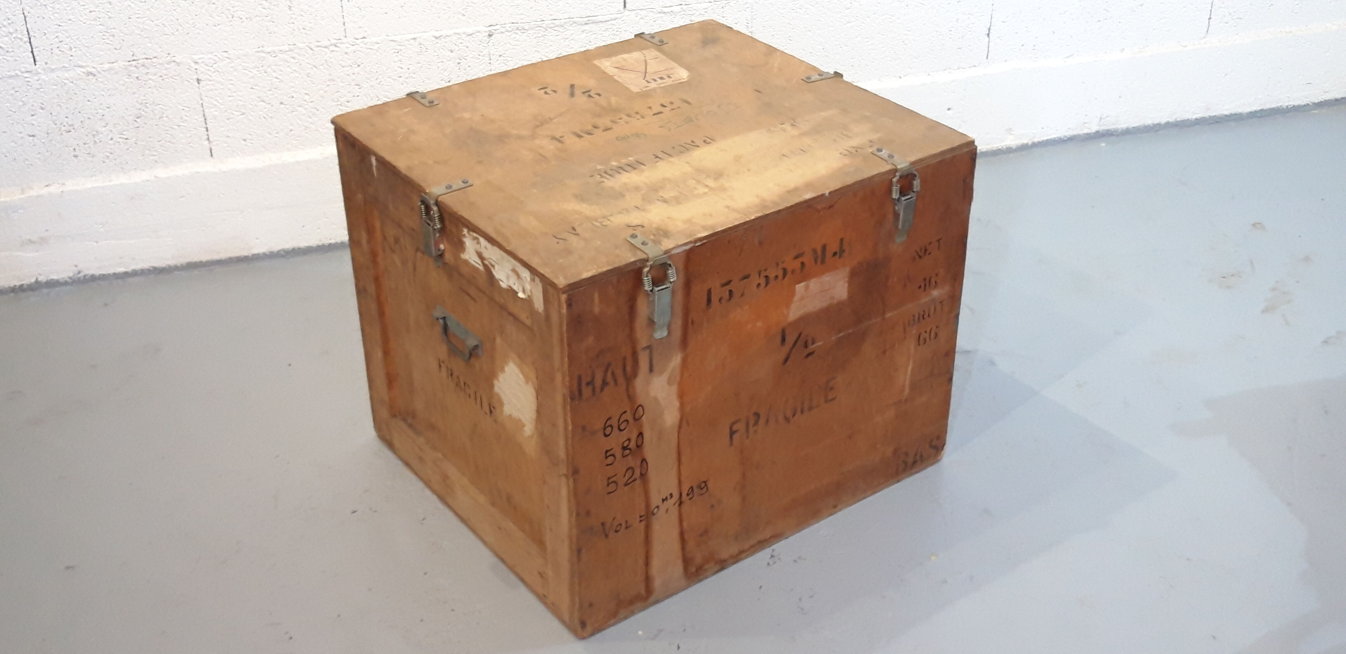 Former shell box, 1940