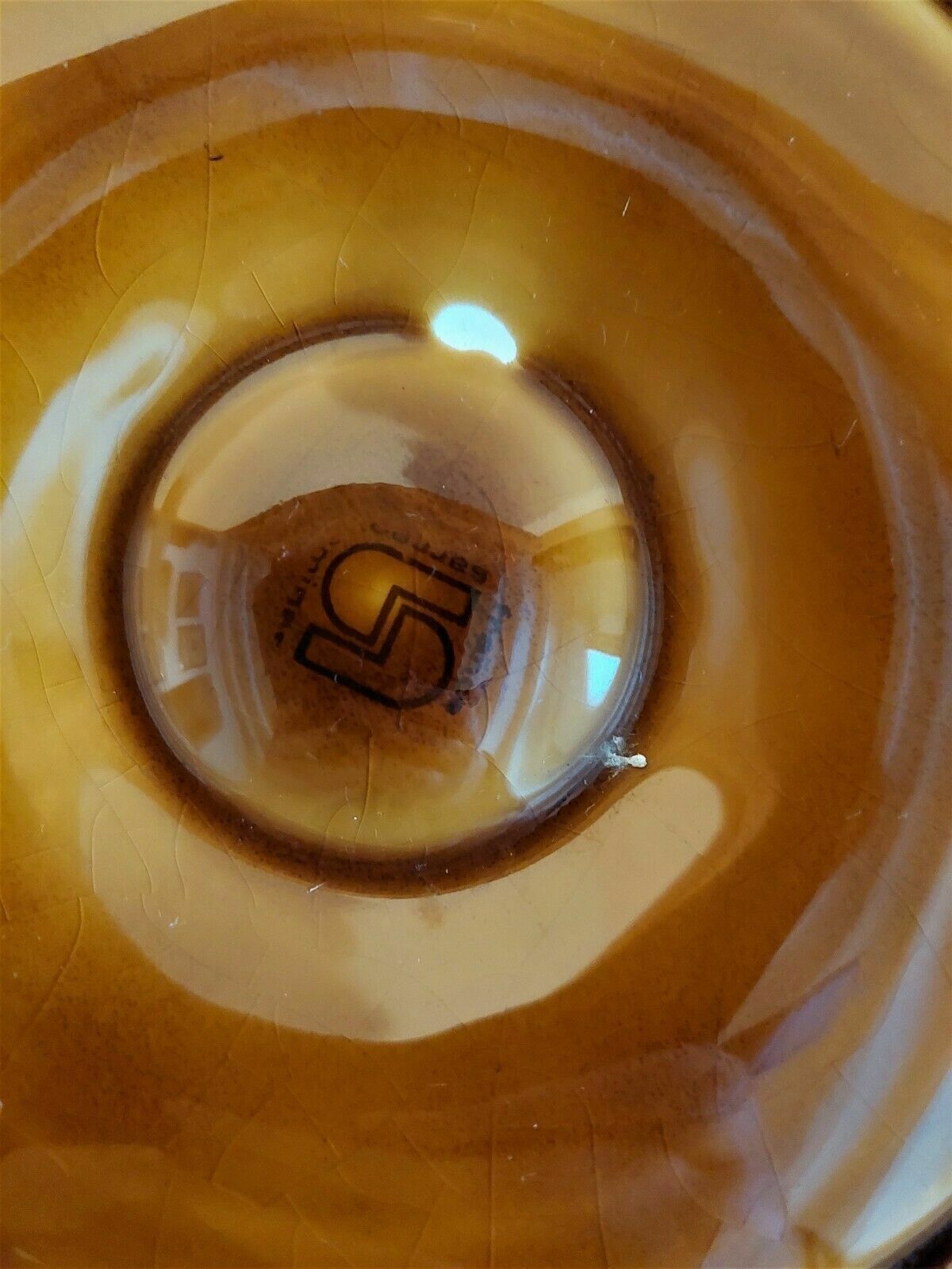 Sarreguemines earthenware oyster plate