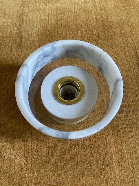 Tom Dixon wall lamp in marble and brass