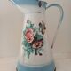 Pitcher, enameled sheet metal pitcher