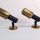 Pair of adjustable Zodiac wall lights, 1960