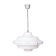 White Acrylic Ceiling Lamp Yki Nummi Style 1970s Italy