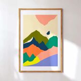 Le Glacier - Art print (A4)
