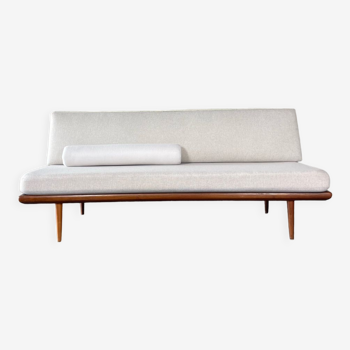 Teak daybed sofa minerva by hvidt & mølgaard denmark 1960s