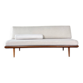 Canapé-lit de repos en teck minerva par Hvidt & Mølgaard, Danemark années 1960