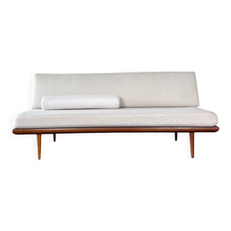 Teak daybed sofa minerva by hvidt & mølgaard denmark 1960s