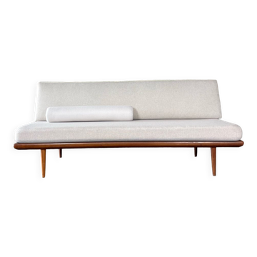 Teak daybed sofa minerva by hvidt & mølgaard denmark 1960s